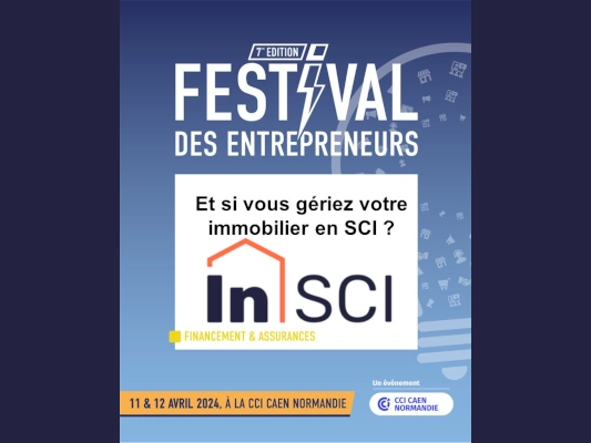 iN-SCi au Festival Des Entepreneurs de la CCI de Caen Normandie